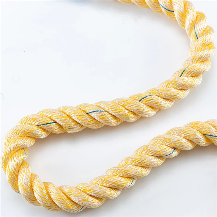 3 Strands PP And Polyester Mixed Rope