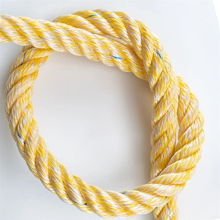 3 Strands PP And Polyester Mixed Rope
