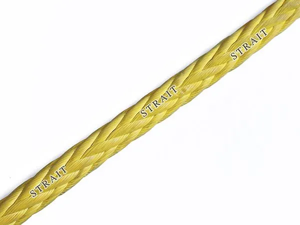 Yellow UHMWPE Rope